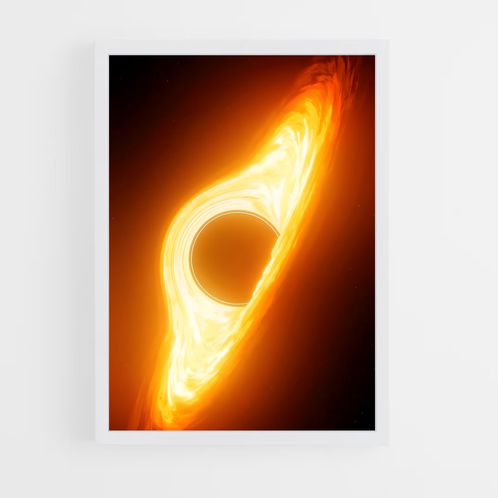 Poster trou noir mystérieux (vue 3)